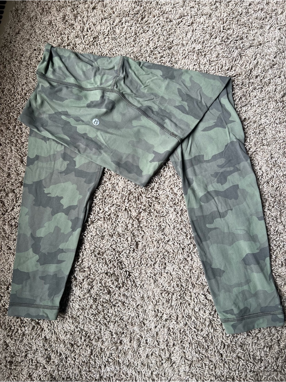 Lululemon align 3/4 length camo leggings